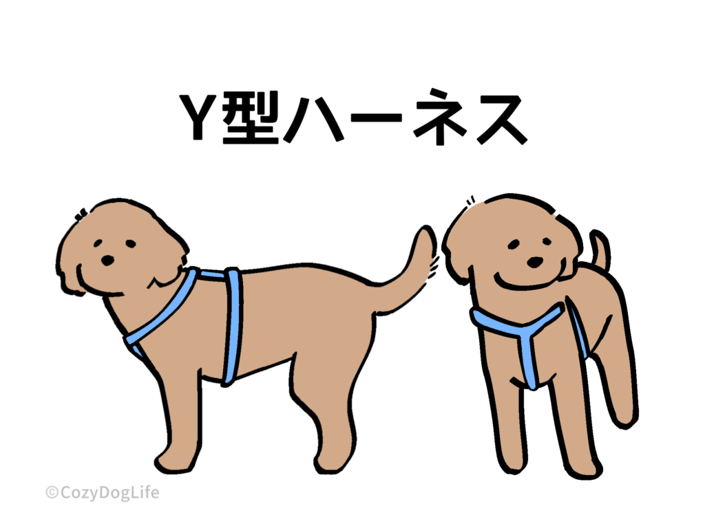 Y型ハーネスの図解イラスト